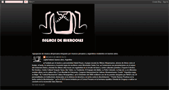Desktop Screenshot of negrosdemiercoles.blogspot.com