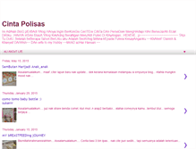 Tablet Screenshot of cintapolisas.blogspot.com