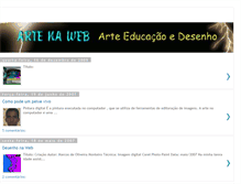 Tablet Screenshot of desenhoweb.blogspot.com