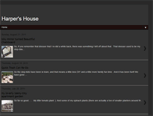 Tablet Screenshot of houseofharpers.blogspot.com