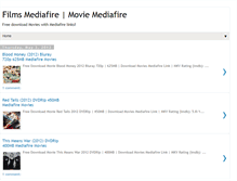 Tablet Screenshot of films-mediafire.blogspot.com