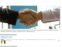 Tablet Screenshot of businessopportunitieshb.blogspot.com