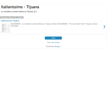 Tablet Screenshot of italianissimo-tijuana.blogspot.com