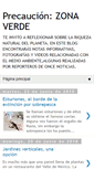 Mobile Screenshot of precaucionzonaverde.blogspot.com