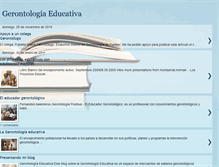 Tablet Screenshot of gerontologieducativa.blogspot.com