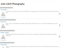 Tablet Screenshot of juliecahillphotography.blogspot.com