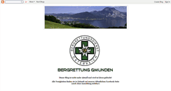 Desktop Screenshot of bergrettung-gmunden.blogspot.com