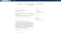 Desktop Screenshot of antiquedolliehouseofpatterns.blogspot.com