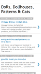 Mobile Screenshot of antiquedolliehouseofpatterns.blogspot.com