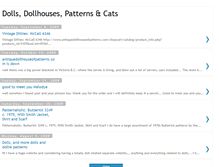 Tablet Screenshot of antiquedolliehouseofpatterns.blogspot.com