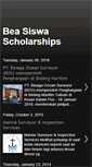 Mobile Screenshot of bea-siswa-scholarships.blogspot.com