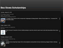 Tablet Screenshot of bea-siswa-scholarships.blogspot.com