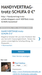 Mobile Screenshot of handyvertrag-trotz-schufa.blogspot.com
