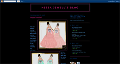 Desktop Screenshot of nissajewellsblog.blogspot.com