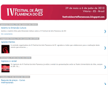 Tablet Screenshot of festivaldearteflamencaes.blogspot.com