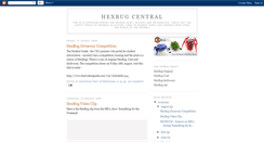 Desktop Screenshot of hexbug-central.blogspot.com