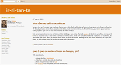 Desktop Screenshot of ir-ri-tan-te.blogspot.com