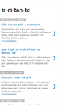 Mobile Screenshot of ir-ri-tan-te.blogspot.com