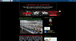 Desktop Screenshot of chinchaesnegocio.blogspot.com