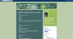 Desktop Screenshot of diariojoaopedro.blogspot.com