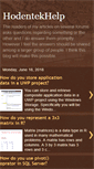Mobile Screenshot of hodentekhelp.blogspot.com