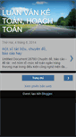 Mobile Screenshot of luanvanketoan.blogspot.com