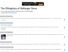 Tablet Screenshot of derangersteve.blogspot.com