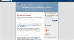 Desktop Screenshot of helluvaheller.blogspot.com