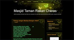 Desktop Screenshot of masjidtamanrakancheras.blogspot.com