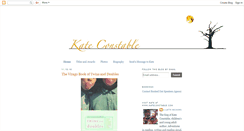 Desktop Screenshot of kateconstable.blogspot.com