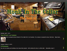 Tablet Screenshot of monkinthecellar.blogspot.com