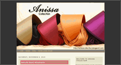 Desktop Screenshot of anissacollection.blogspot.com