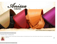 Tablet Screenshot of anissacollection.blogspot.com