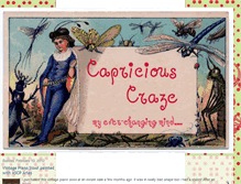 Tablet Screenshot of capriciouscraze.blogspot.com