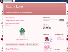 Tablet Screenshot of kiddieloves.blogspot.com