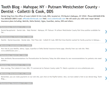 Tablet Screenshot of dentblog.blogspot.com