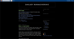 Desktop Screenshot of mark-zakladybukmacherskie.blogspot.com