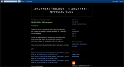 Desktop Screenshot of anunnakitrilogy.blogspot.com
