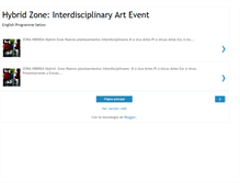 Tablet Screenshot of hybrid-zone.blogspot.com