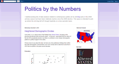 Desktop Screenshot of politics-by-the-numbers.blogspot.com
