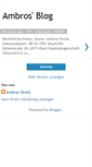 Mobile Screenshot of ambrosstrolz.blogspot.com