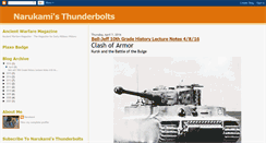 Desktop Screenshot of narukamisthunderbolts.blogspot.com