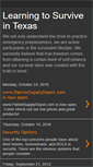Mobile Screenshot of learningtosurviveintexas.blogspot.com