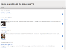 Tablet Screenshot of entreaspassasdumcigarro.blogspot.com