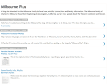 Tablet Screenshot of milbourneplus.blogspot.com