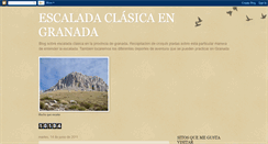 Desktop Screenshot of escaladagranada.blogspot.com