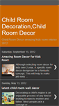 Mobile Screenshot of childroomdecor.blogspot.com