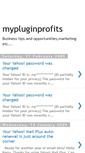 Mobile Screenshot of mypluginprofits.blogspot.com