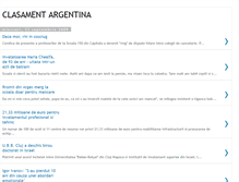 Tablet Screenshot of clasament-argentina.blogspot.com