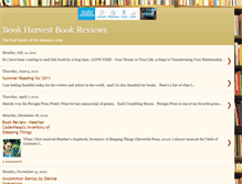 Tablet Screenshot of bookharvest.blogspot.com